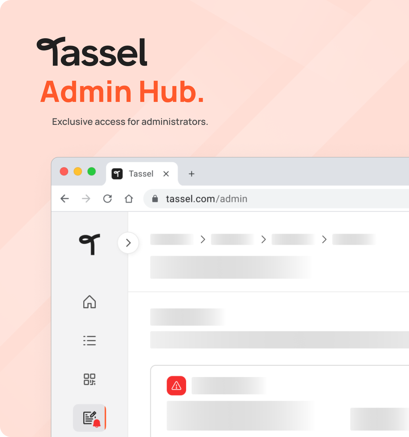Tassel Admin Hub